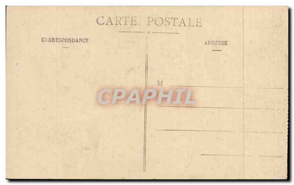 CPA Folklore Costume Sablaise raccomodeuse de filets  — Verso