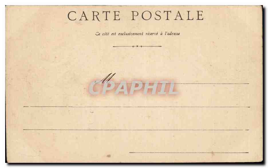 CPA Le Havre Bassin du commerce — Rückseite