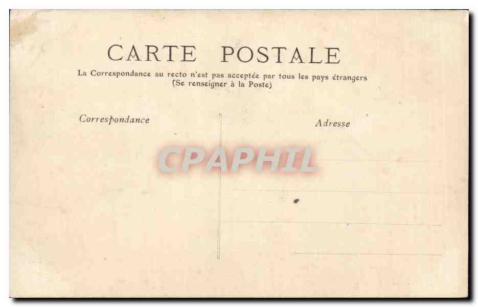 CPA Environs de Biarritz Attelage basque Boeufs TOP — Rückseite