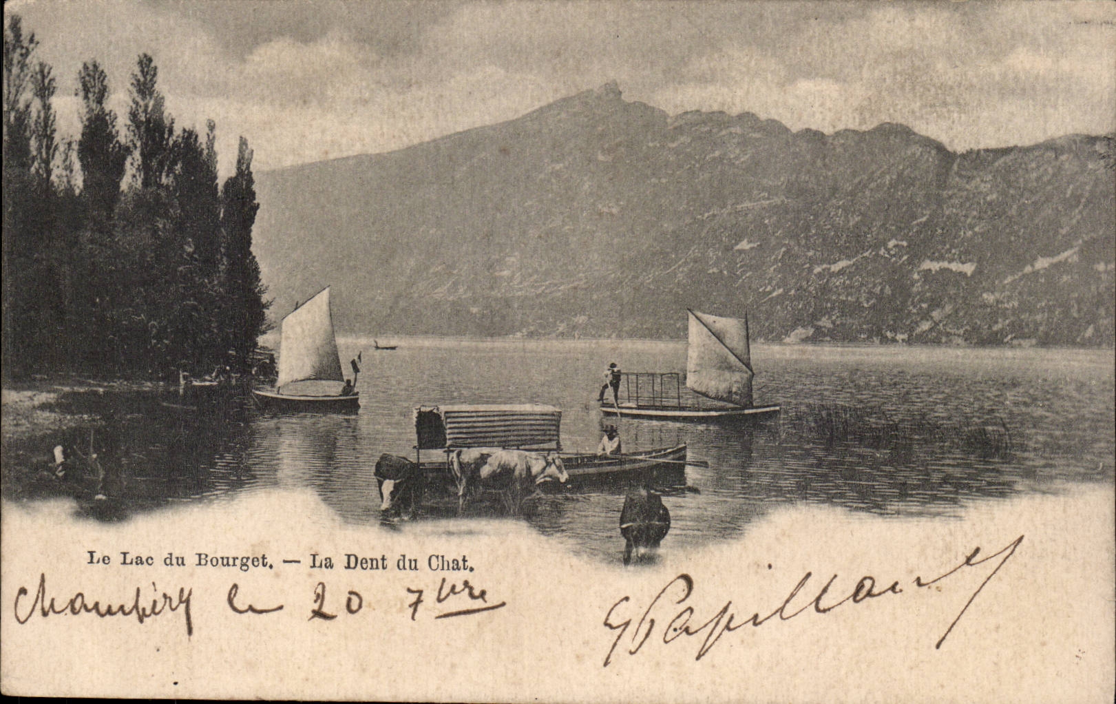 Le Lac du Bourget — La Dent du Chat — Papillonnay