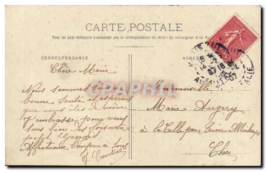 Paris - L'Avenue d'Italie - G.I. - n°693 — Rückseite
