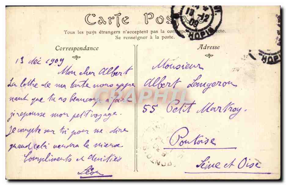 CPA Paris Vieux Montmartre Chez un chansonnier de la Butte — Rückseite