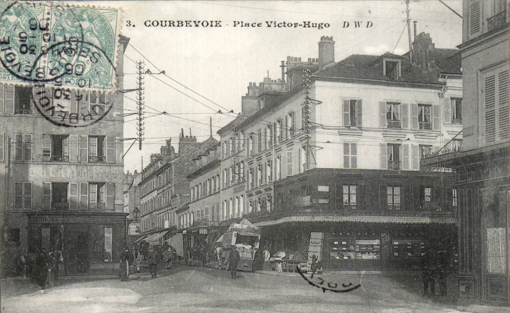 CPA Courbevoie Place Victor Hugo