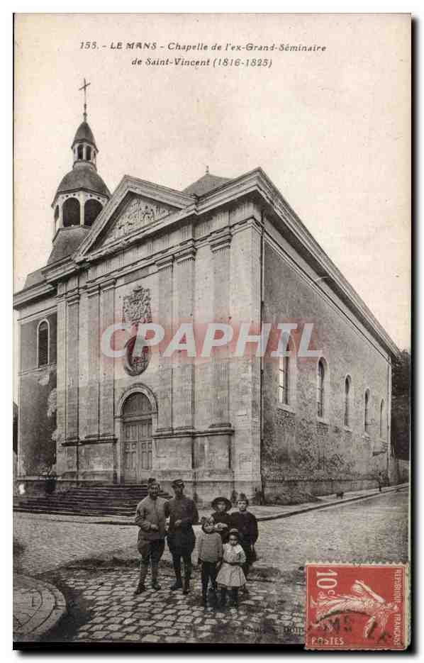 Le Mans - Chapelle de l'ex-Grand-Séminaire de Saint-Vincent (1816-1825)