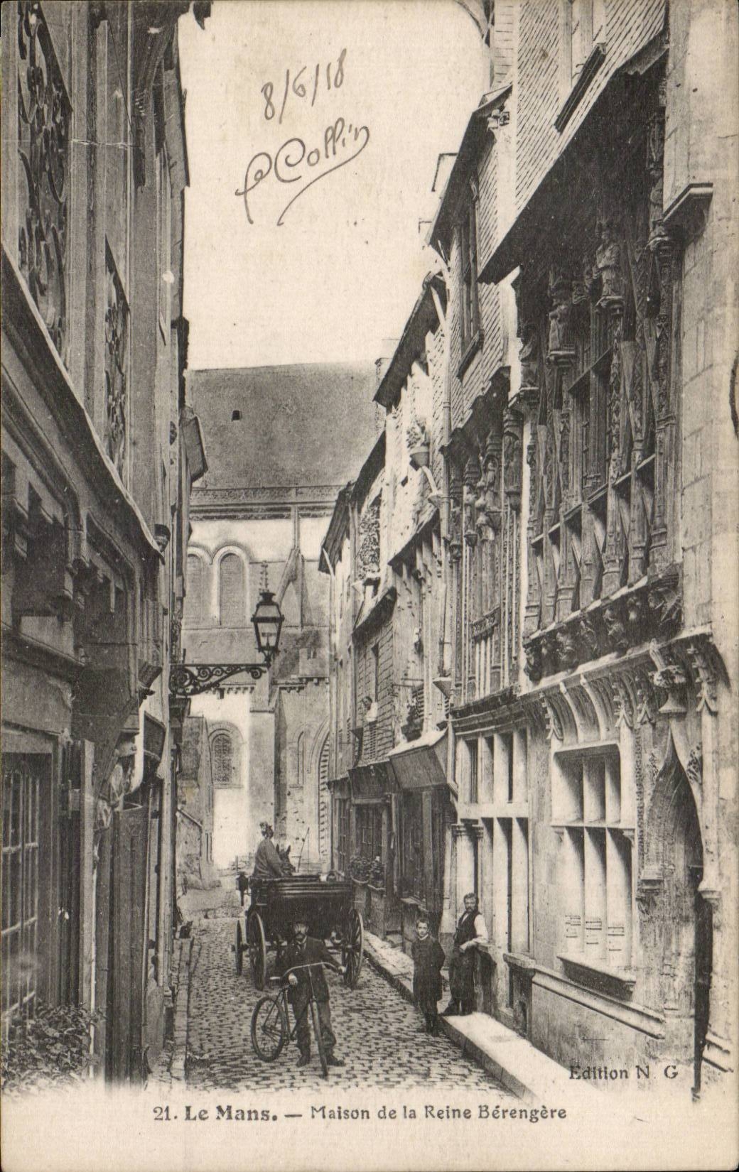 Le Mans — Maison de la Reine Bérengère — Édition N G