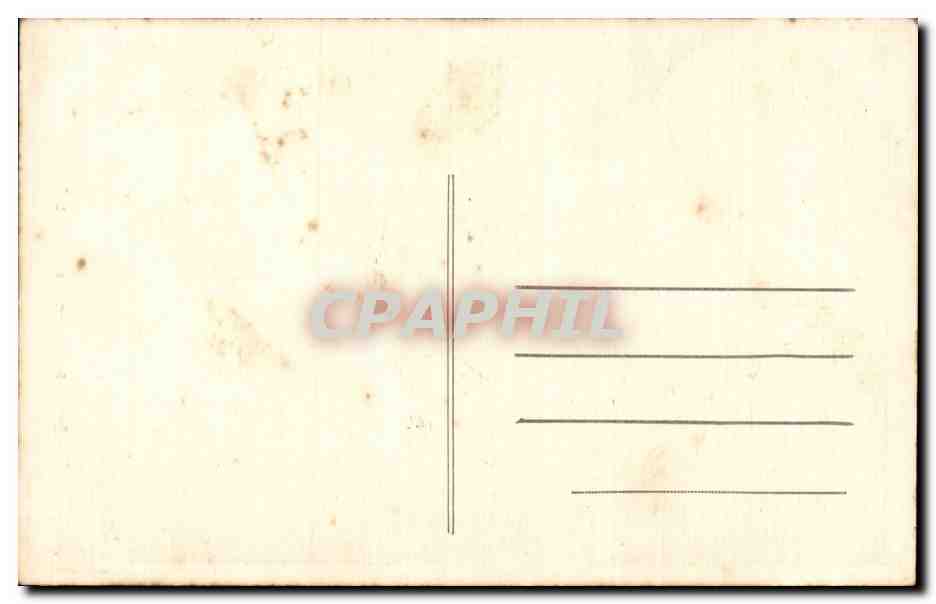 CPA Limousine en Barbichet Folklore costume — Verso