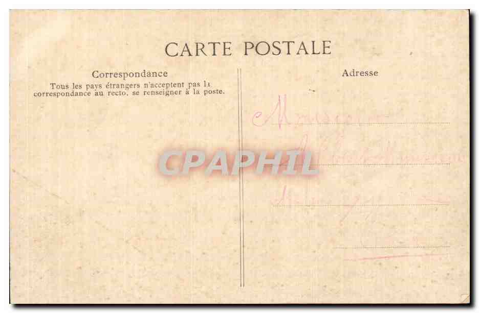CPA Concours General Agricole Paris 1907 Stand de la maison Gaboriau Bourguignon — Rückseite