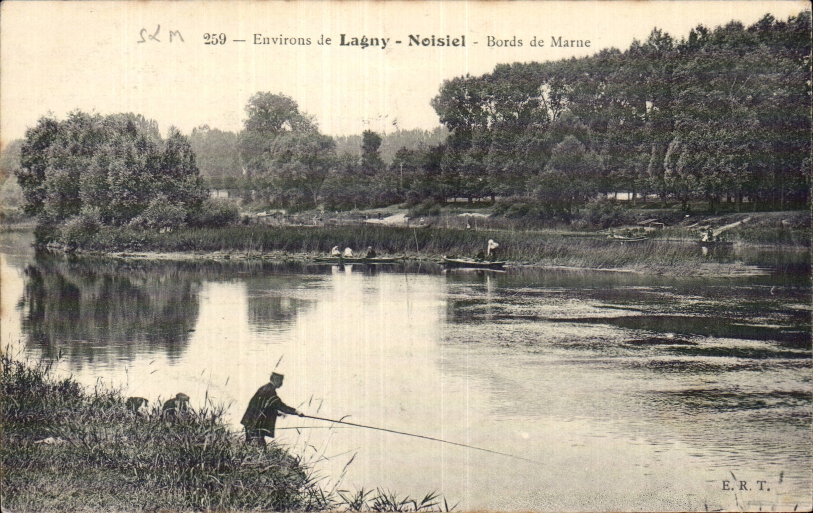 CPA Environs de Lagny Noisiel Bords de Marne 