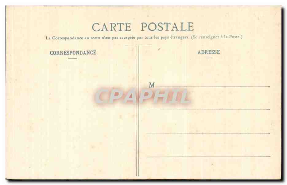 Pithiviers — Grand Hotel de la Poste - Maison Ronsin — Lib. Louis Joly, Pithiviers - Cliché Schmidt — Rückseite