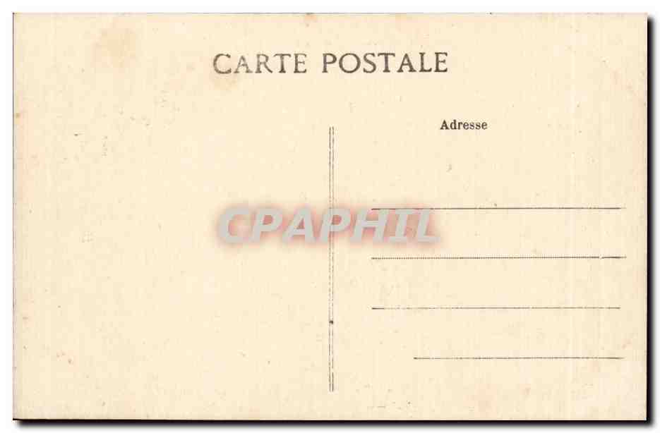 CPA Montargis Le deversoir  — Rückseite