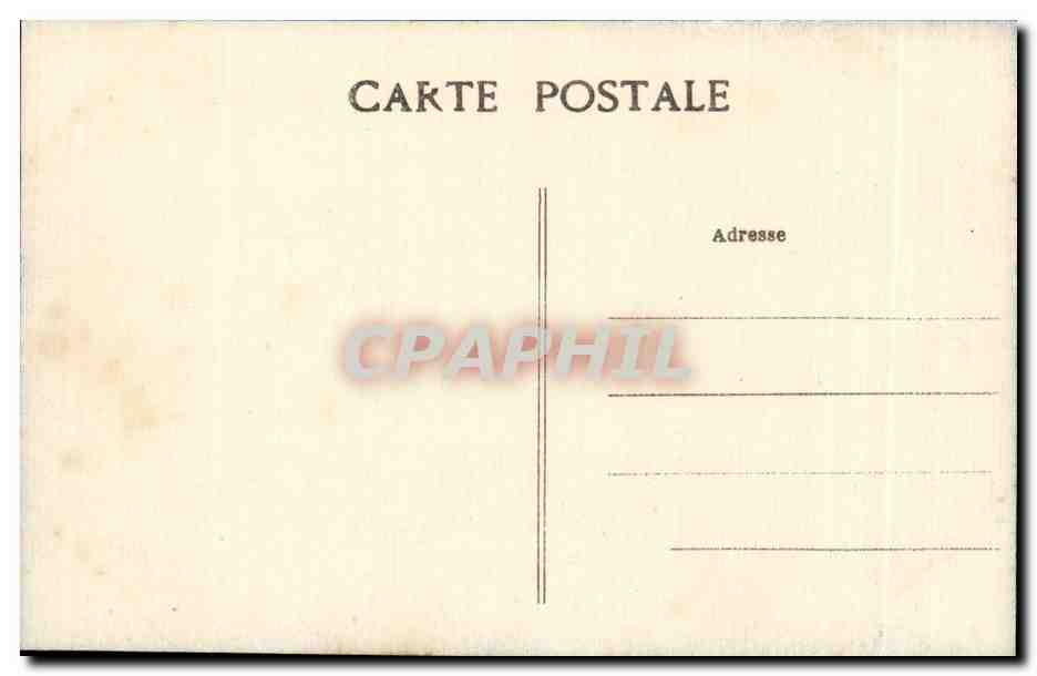 CPA Montargis La passerelle — Rückseite