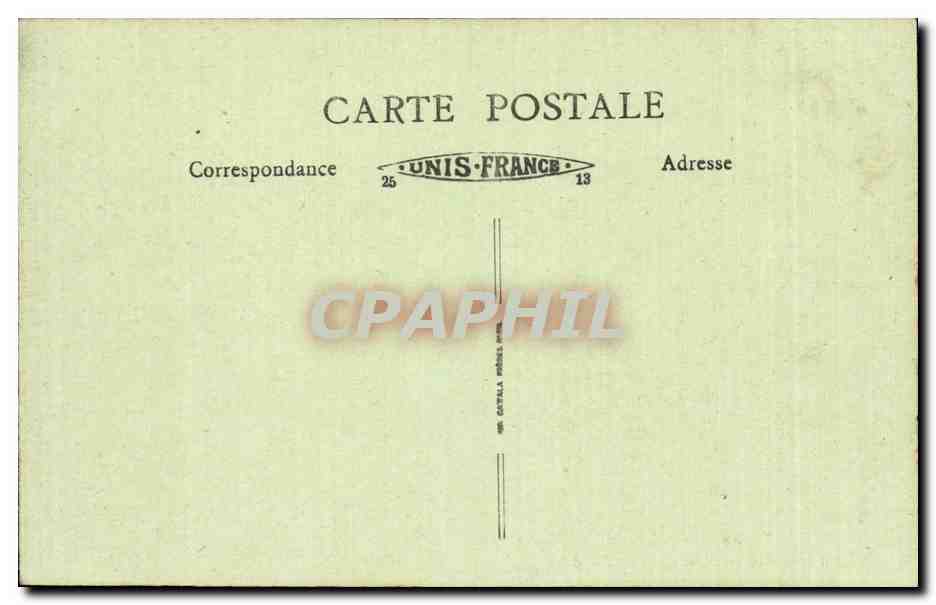 CPA Meung sur Loire La folie Hubert Un coin du parc — Rückseite