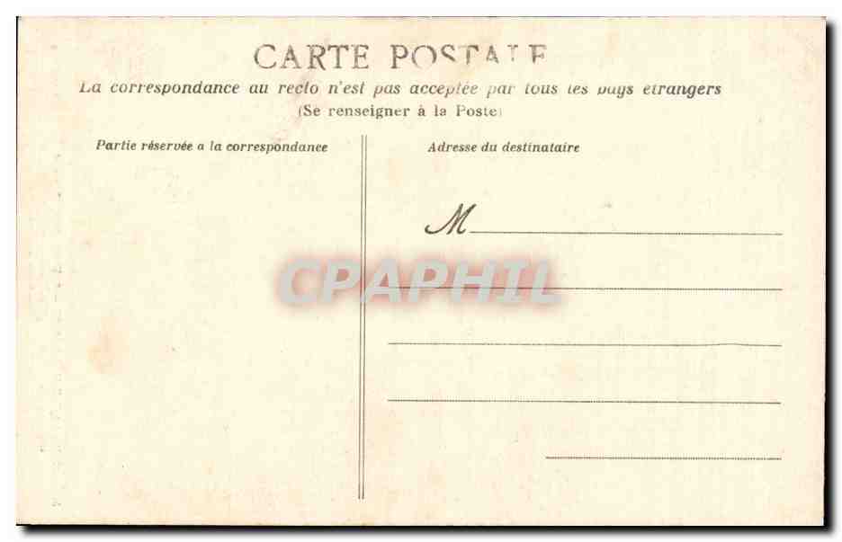 CPA Normandie Etude de coiffures et costumes anciens Folklore — Verso
