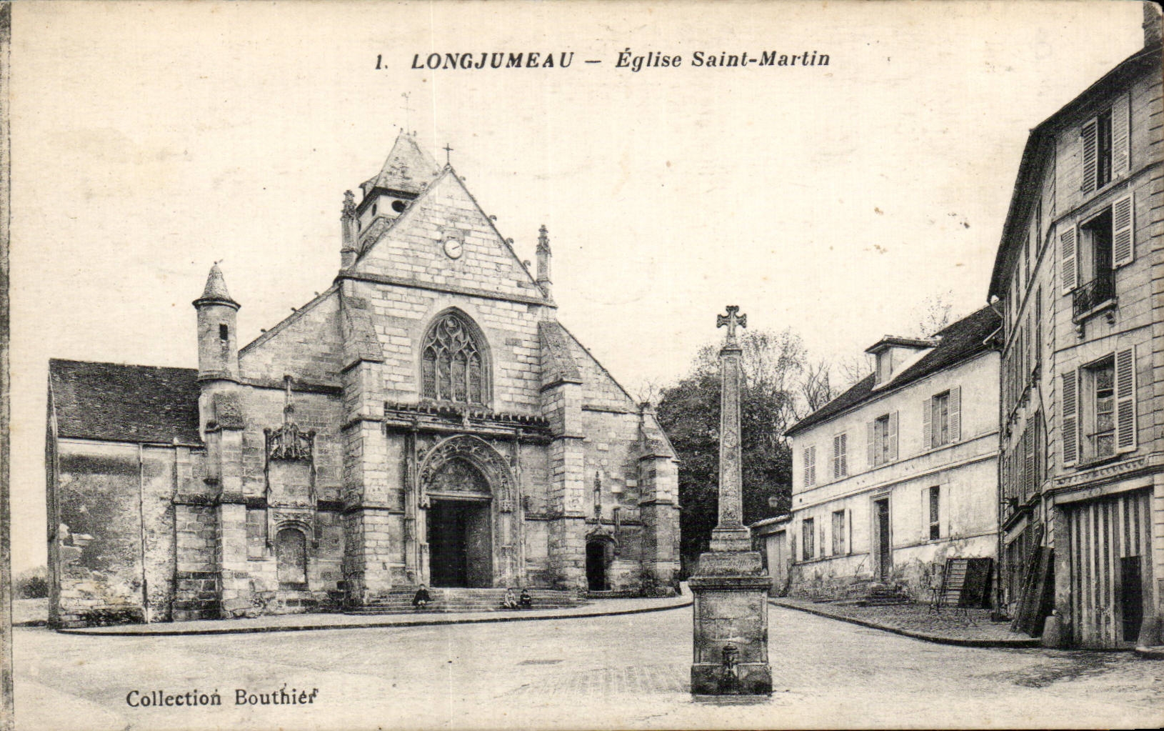 CPA Longjumeau Eglise St Martin