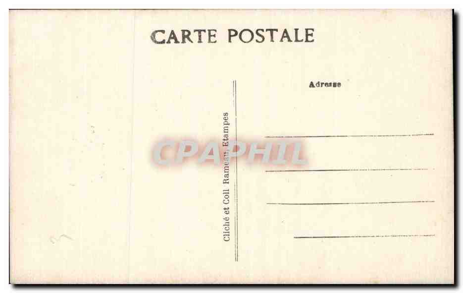 CPA Etampes La ville vue par une crevasse de la tour  — Rückseite