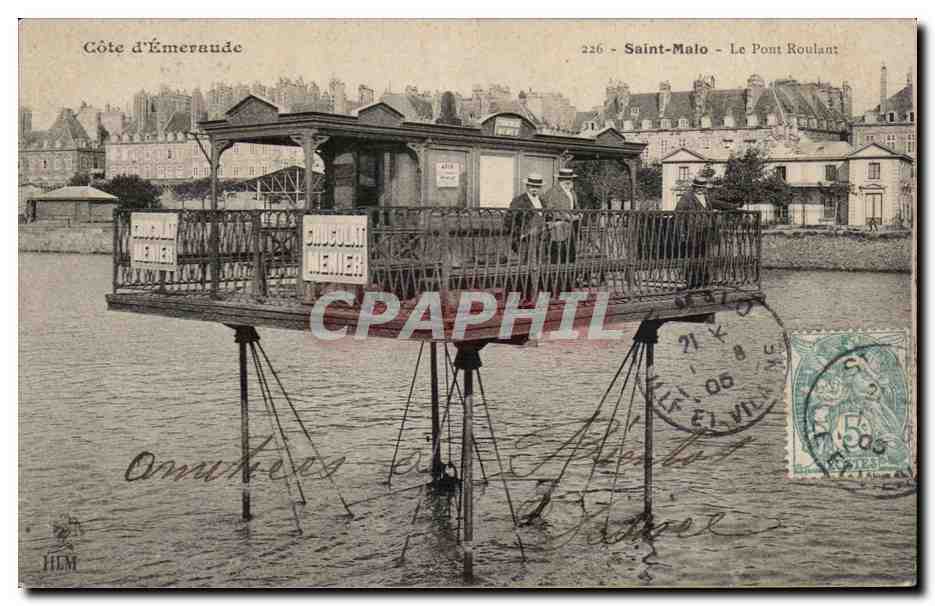 Saint-Malo - Il Ponte Mobile — Costa d'Emeraude, editore HEM, n. 226