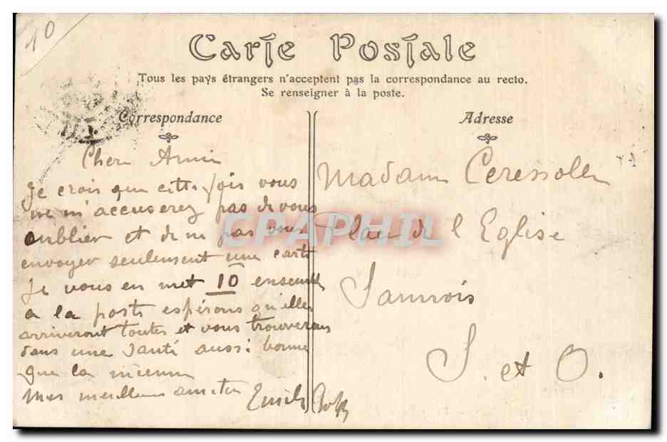CPA Chartres Vue prise sur l'Eure Lavoir — Verso
