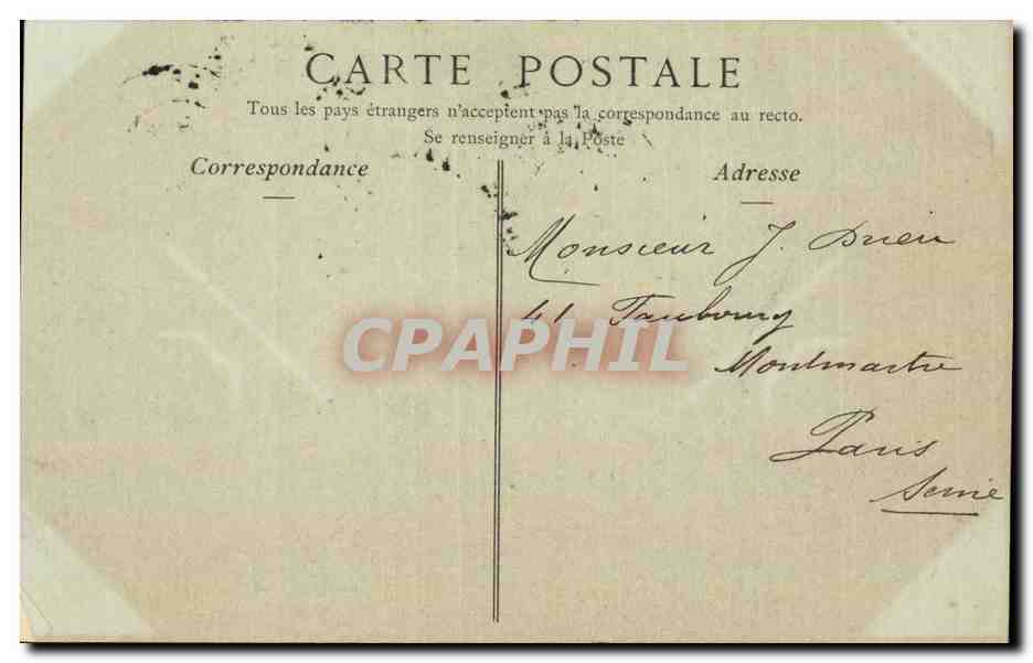 CPA Chartres La place des Epars — Verso