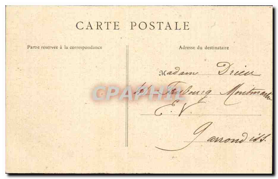 CPA Angouleme Une usine a papier sur la Charente — Rückseite