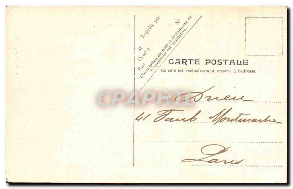 CPA Environs de Dieppe Eglise d'Arques — Rückseite