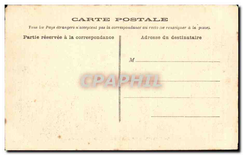 CPA Le Creusot Usines Schneider Atelier de montage — Verso
