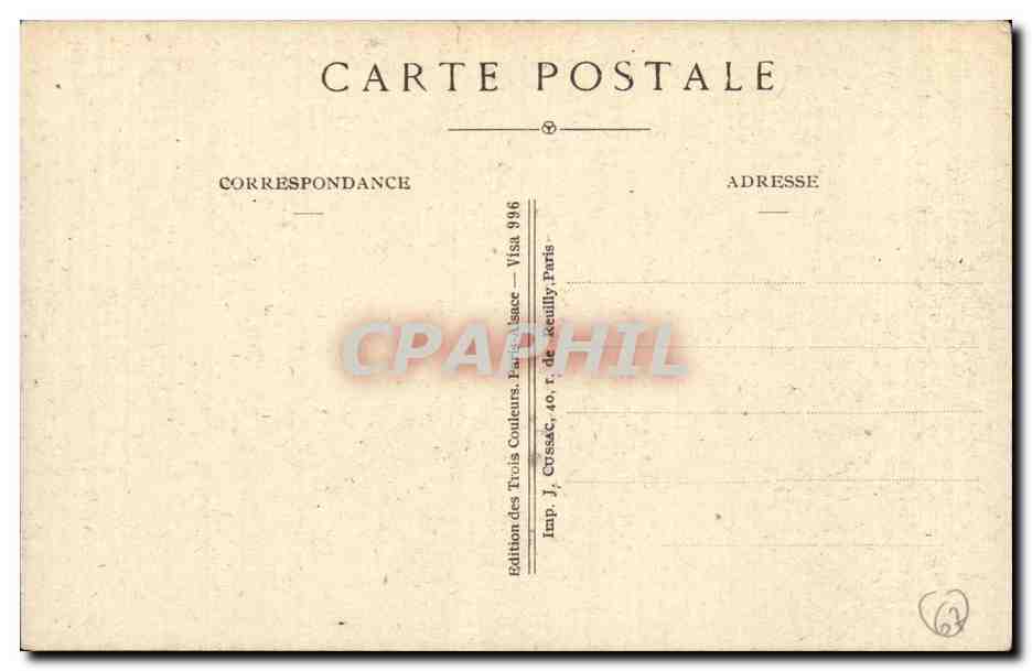 CPA Le glorieux retour que l'Alsace attendait depuis 47 ans ! — Verso