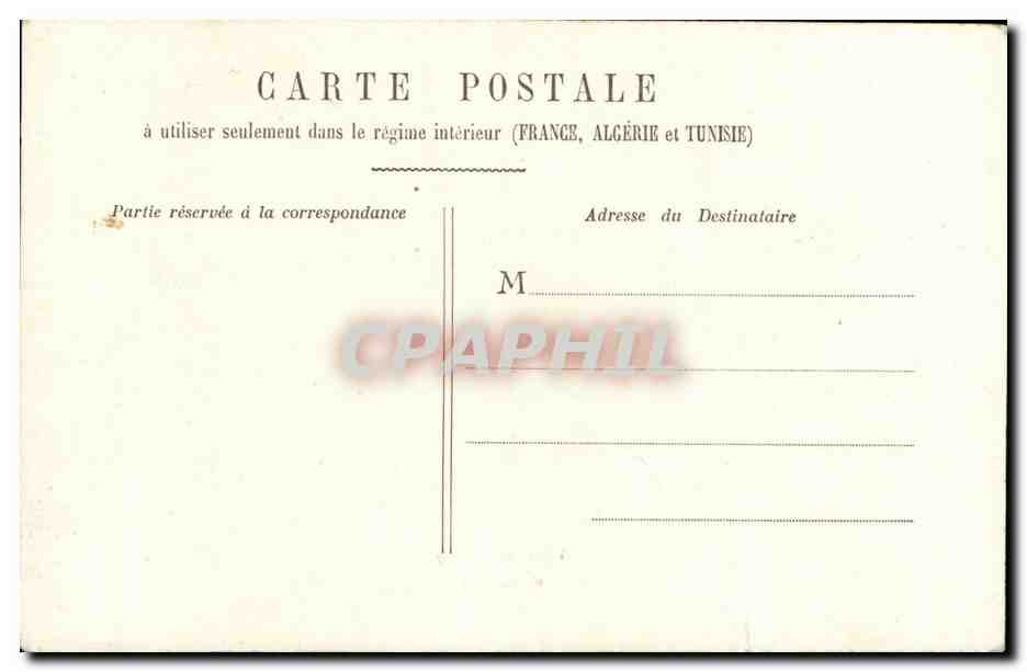 CPA Paris Gare de l'Est — Rückseite