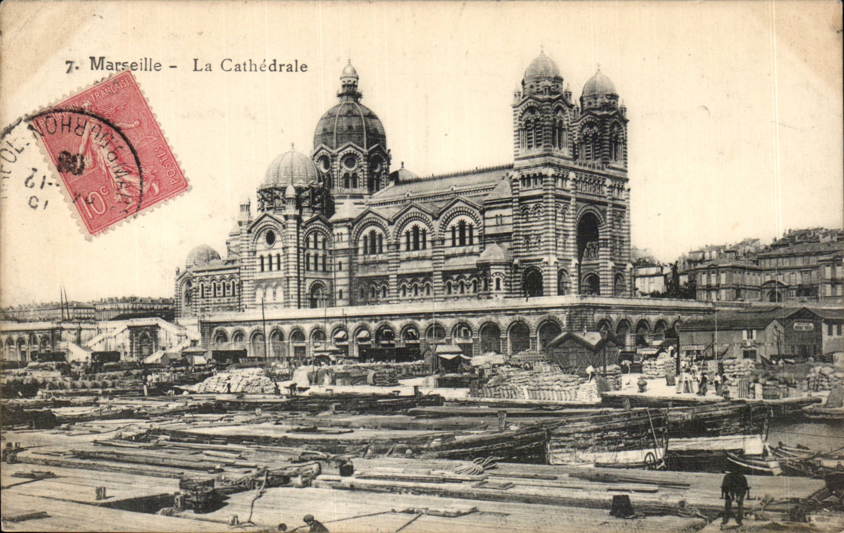 CPA Marseille La cathedrale