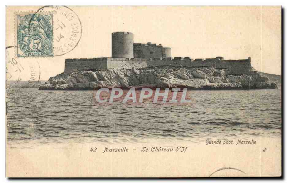 CPA Marseille Le chateau d'if