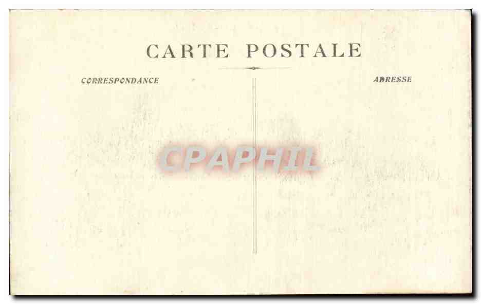CPA Marseille Le Prado — Rückseite