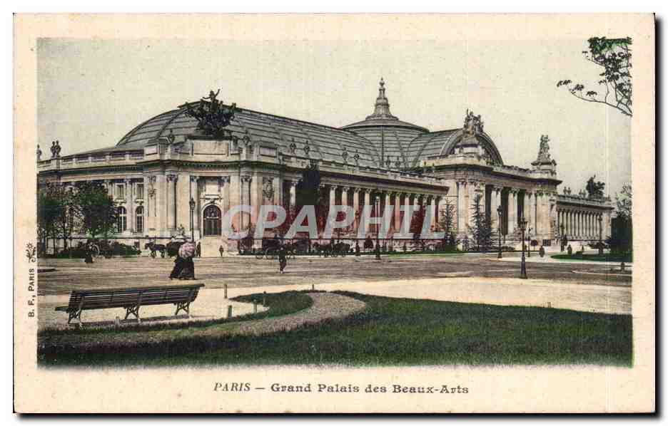 CPA Paris Grand palais des Beaux Arts