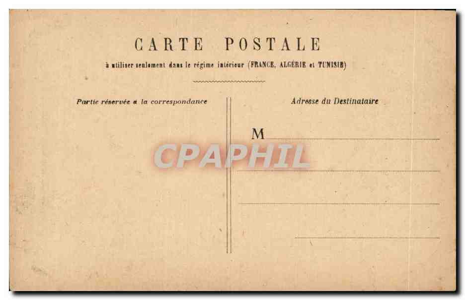 CPA Paris Arc de Triomphe  — Verso