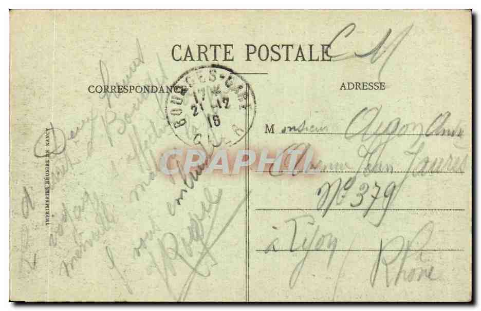 CPA Bourges L'eglise Notre Dame Vue prise des nouvelles galeries — Rückseite