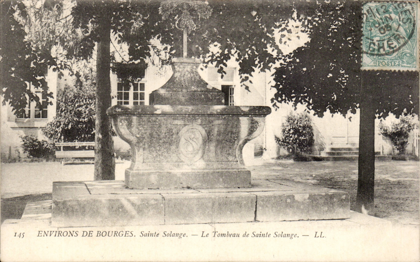 CPA Environs de Bourges Sainte Solange La tombeau de Sainte Solange