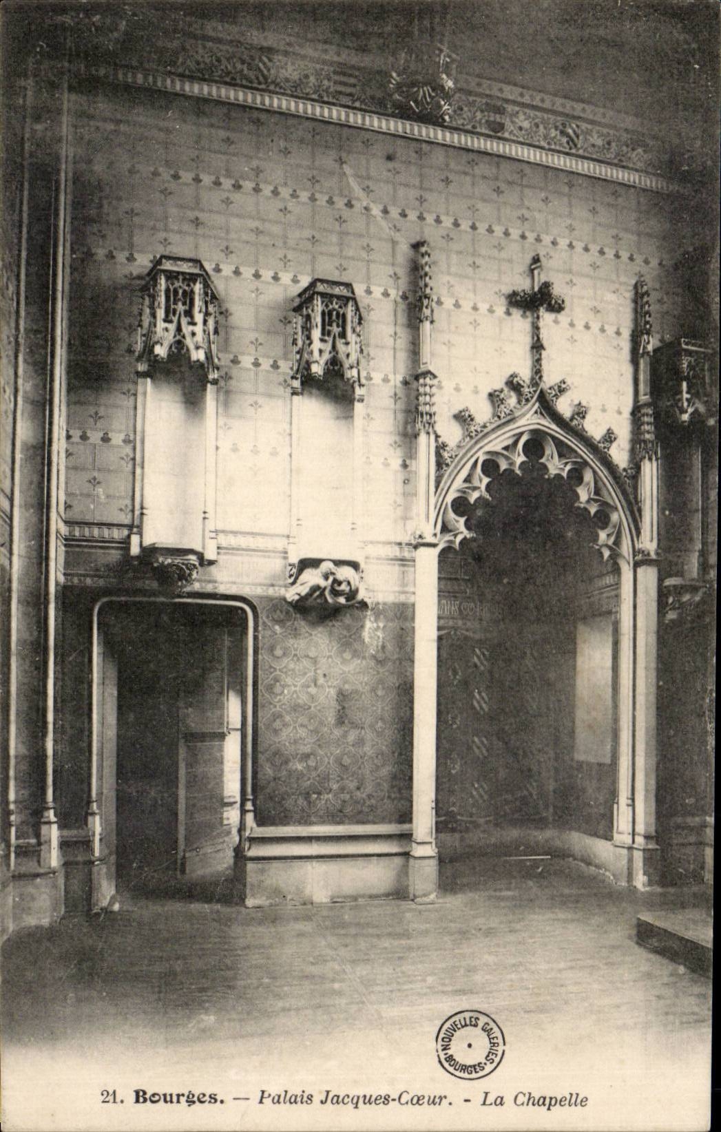 Bourges — Palais Jacques-Cœur — La Chapelle
