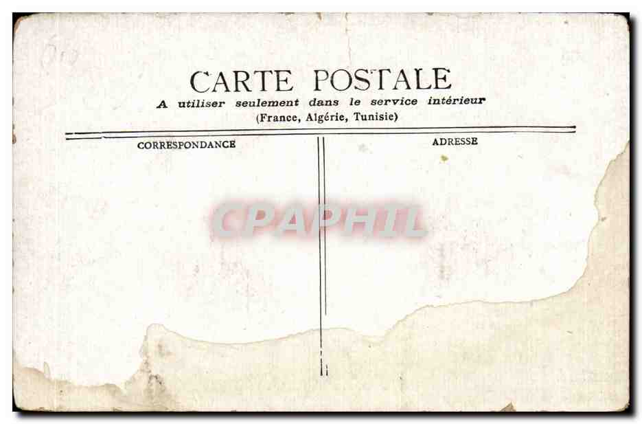 CPA Paris Theatre du Vaudeville et boulevard des Italiens — Rückseite