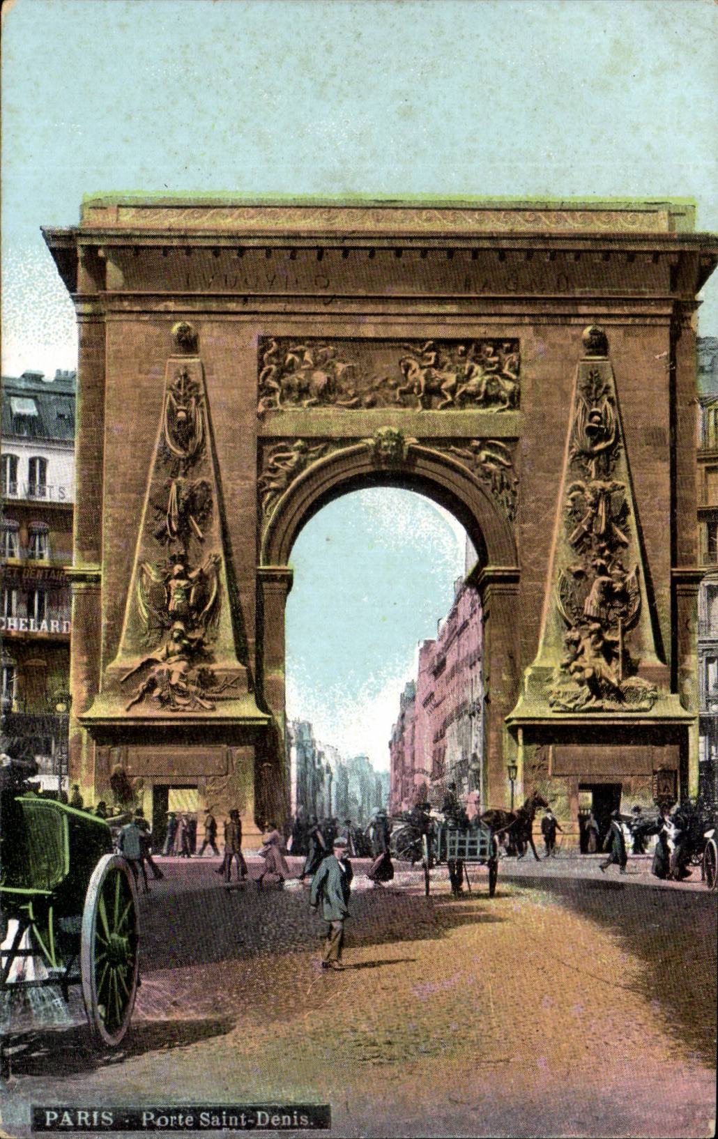 CPA Paris Porte St Denis