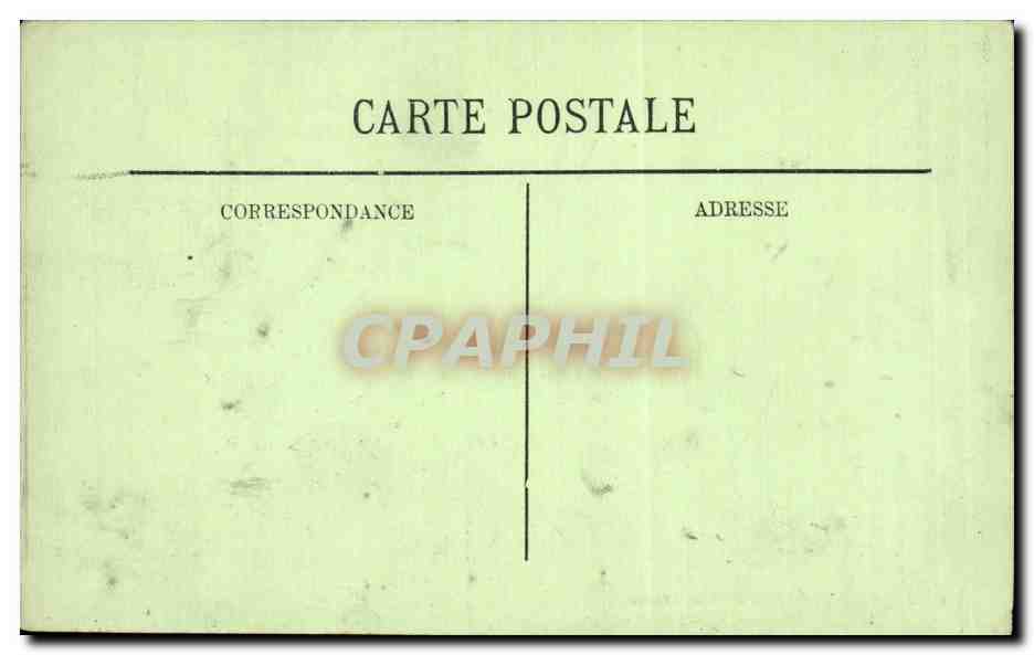 CPA Paris L'insitut de France — Verso