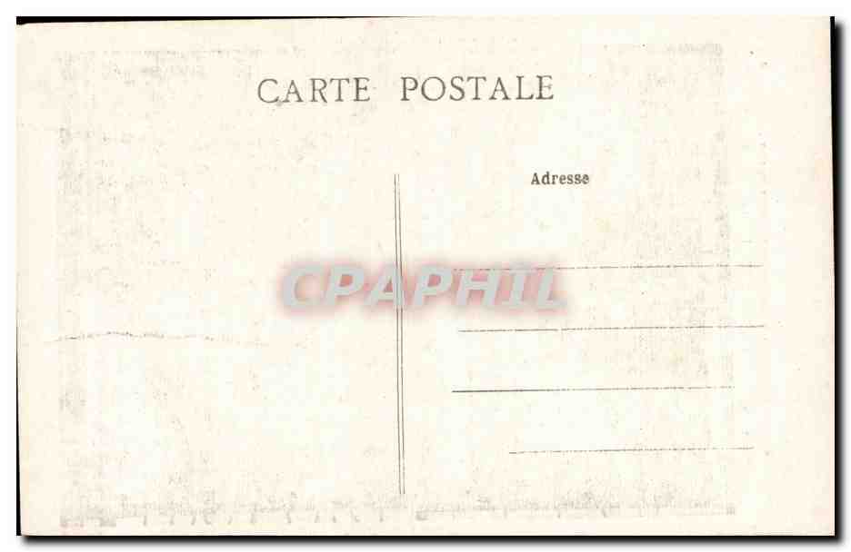 Poitiers — Vitrail de l'église Sainte-Radegonde (XIIIe siècle) — Exorcisme d'une possédée — Guérison de l'abbé Abbon — Jules Robuchon, phot. Poitiers — Verso