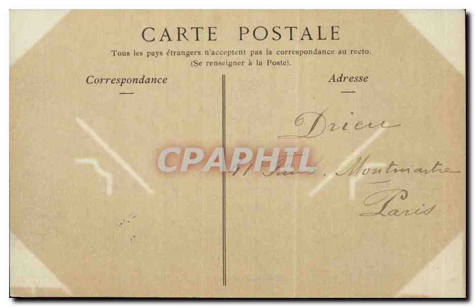 CPA Onival La plage et la pointe de Cayeux — Rückseite