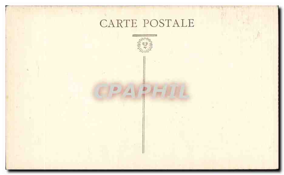 CPA Bourges Palais Jacques Coeur Porte d'entree — Rückseite