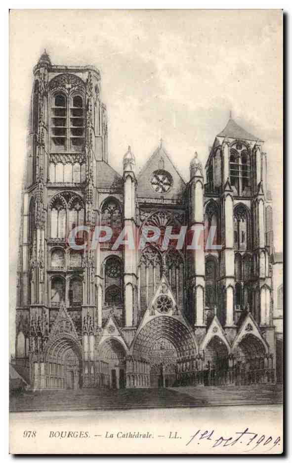 Bourges — La Cathédrale — L.L. — n° 978