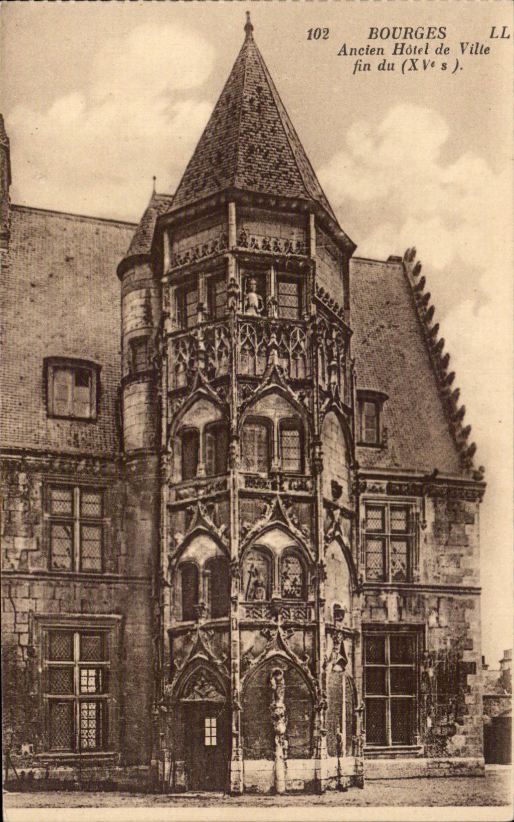CPA Bourges Ancien hotel de ville
