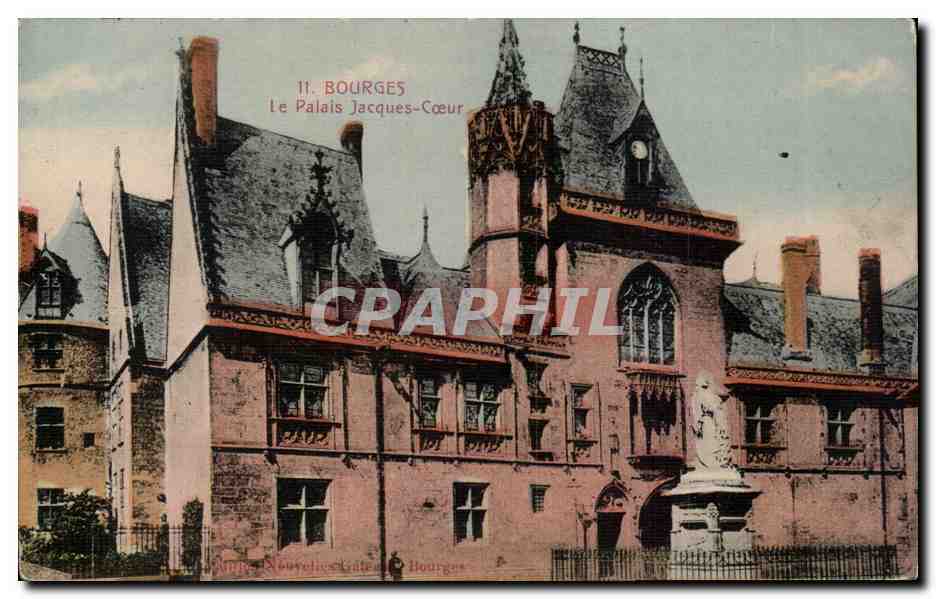 CPA Bourges Le palais Jacques Coeur 