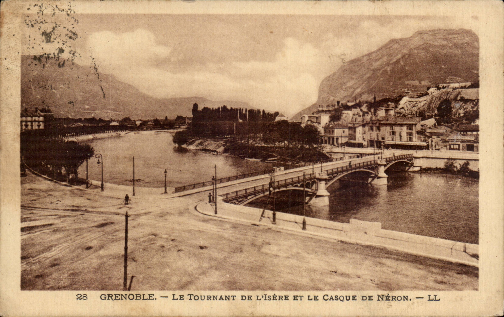 Grenoble — Le Tournant de l'Isère et le Casque de Néron — LL