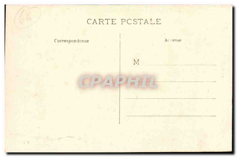 CPA Font Romeu Le grand hotel — Rückseite