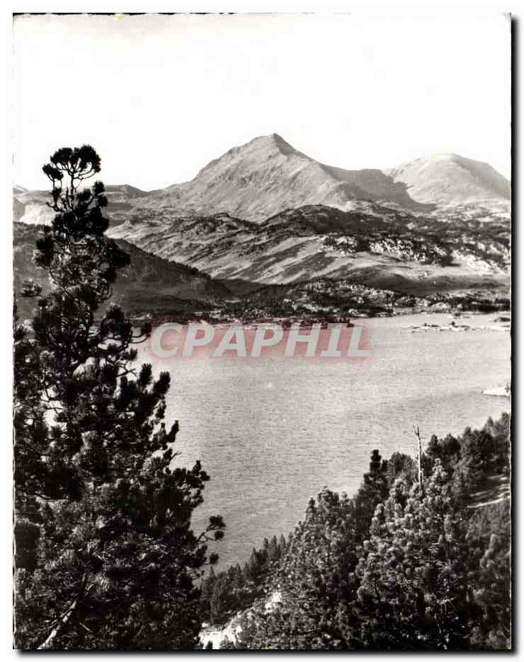 CPSM Environs de Font Romeu Les Bouillouses Vue vers le Pic Peric 