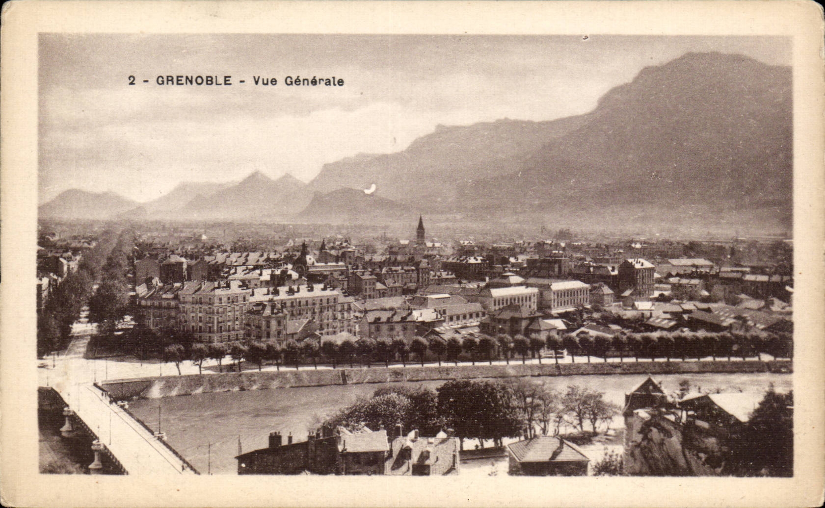 CPA Grenoble Vue generale
