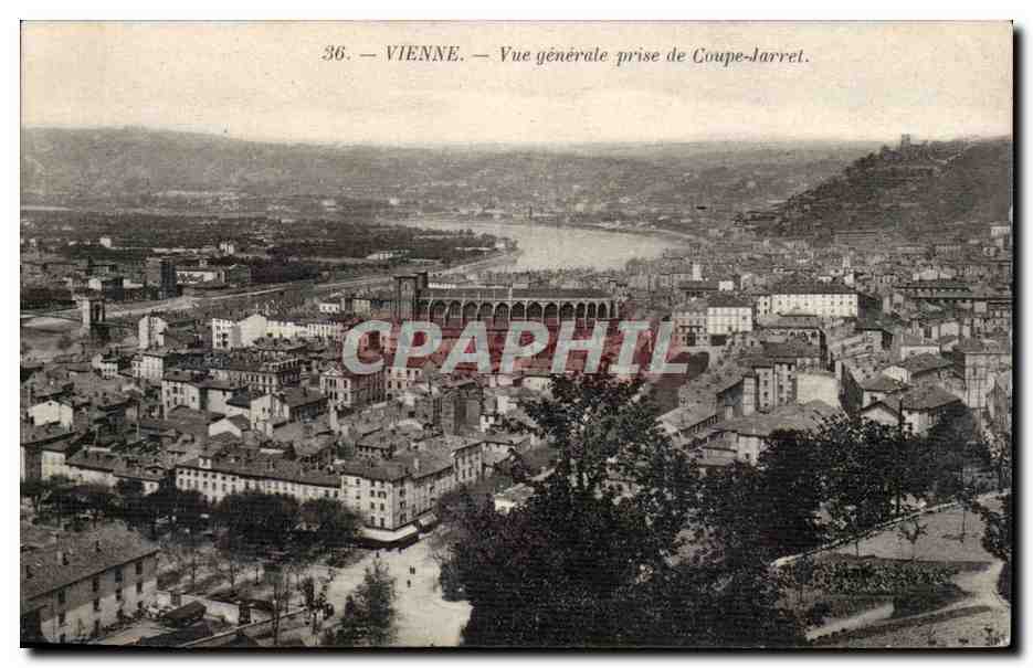 CPA Vienne Vue generale prise de coupe Jarret