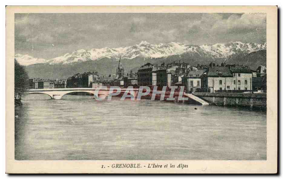 Grenoble - L'Isère et les Alpes — Édition Martinono frères
